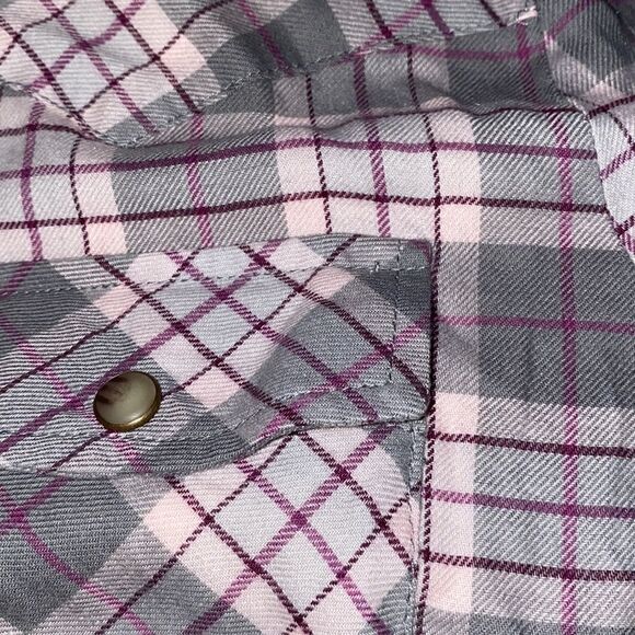 ✨ JACHS GIRLFRIEND Flannel Fleece Lined Shacket✨ - Picture 5 of 5